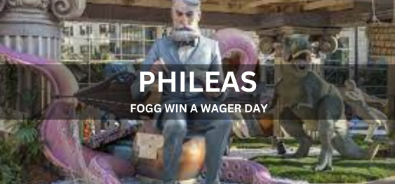 PHILEAS FOGG WIN A WAGER DAY  [फिलैस फॉग ने एक दिन का दांव जीता]